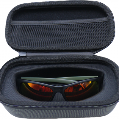 Premium EVA heat-pressed cases for smart glasses